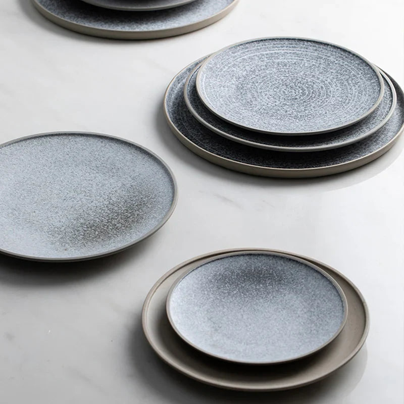 Ceramic Dinner Plate Sallow Salad Bowl Tableware Kitchen Dinner Plate | Bowlift