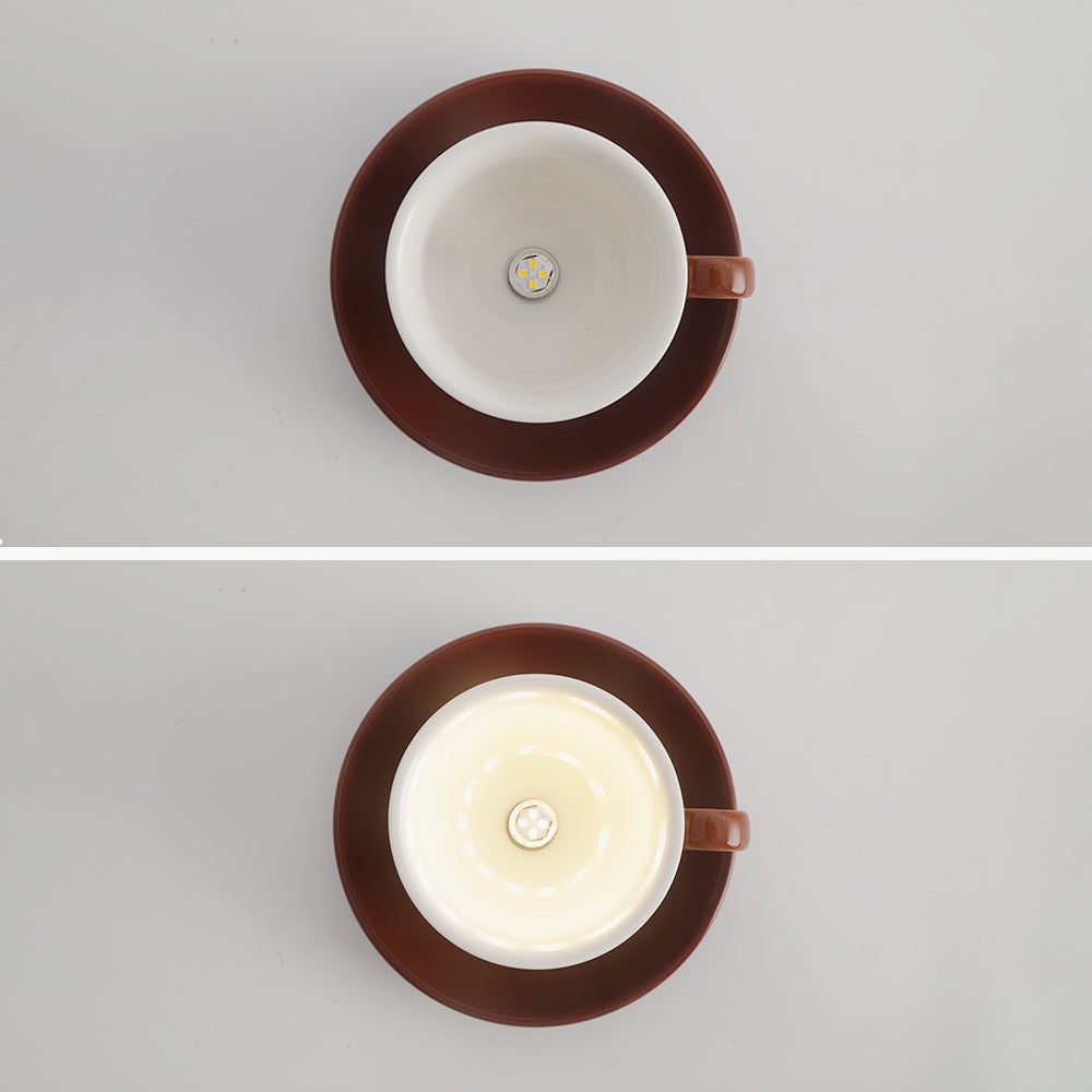 BowLift | CeramiLux Morandi Coffee Cup Ceiling Light – CeramiLux