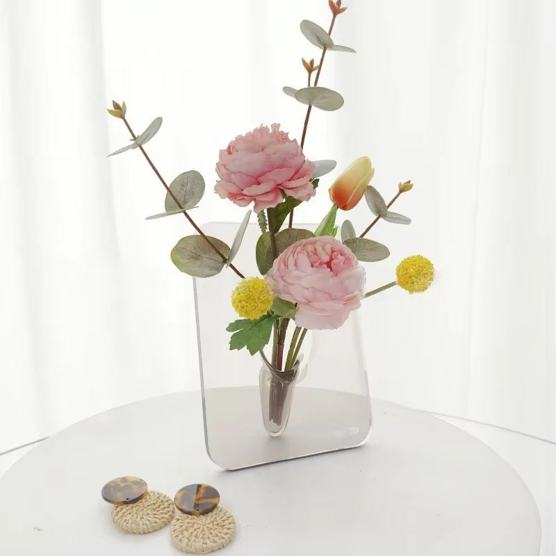 Crystal Flow Built-In Tube Vase | Bowlift