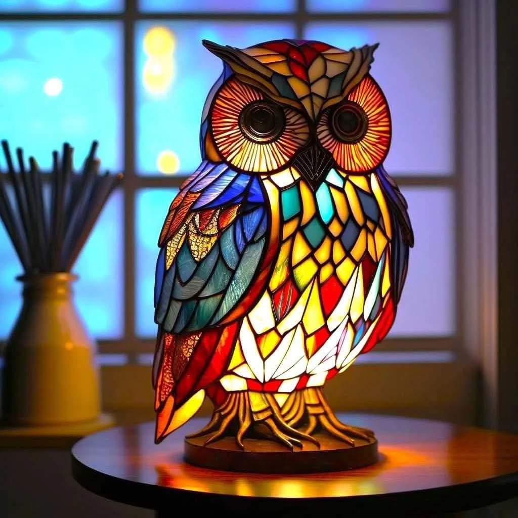 BowLift | LED Dog Table Lamp – Modern Resin Design