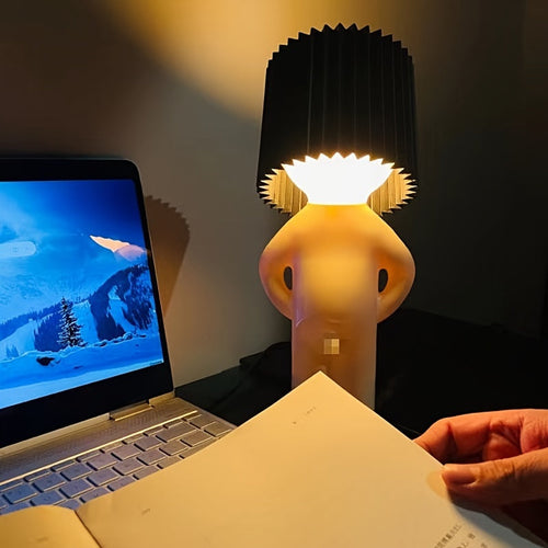 VerlegenLicht - Modern Geometric USB Table Lamp Bowlift