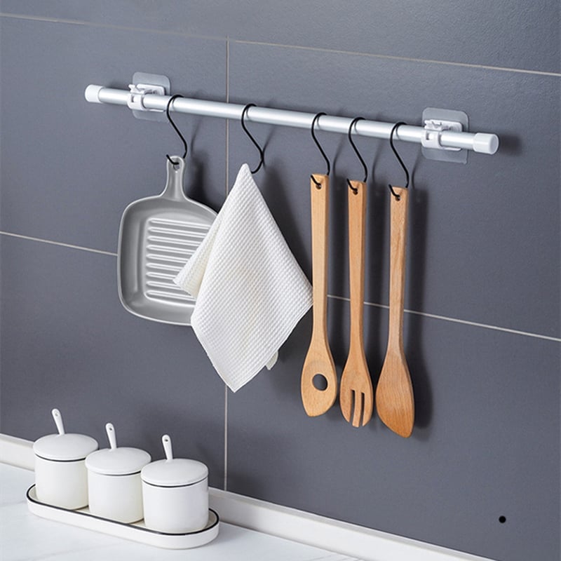 BowLift | Nail-Free Adjustable Curtain Rod Holders(Set of 2)