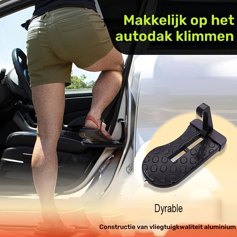 Car door step for roof access | Bowlift