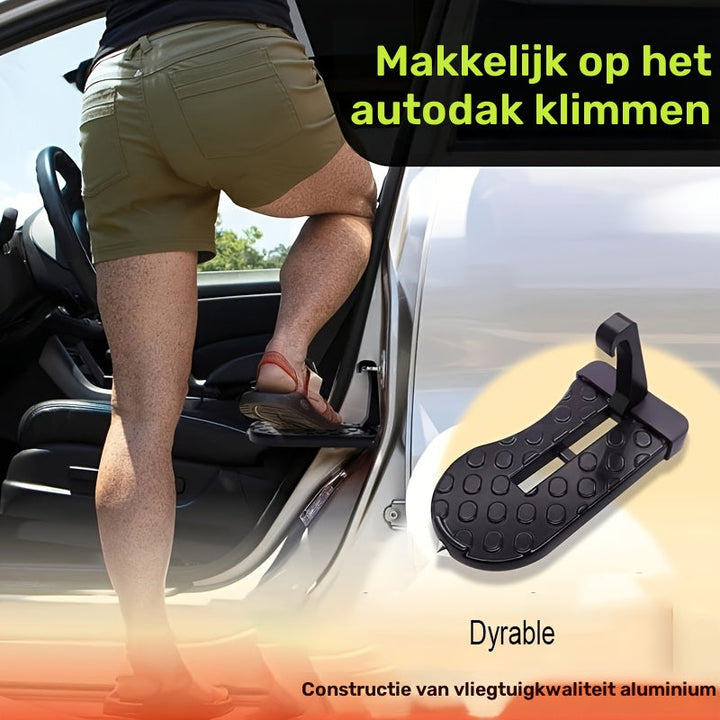 Car door step for roof access | Bowlift