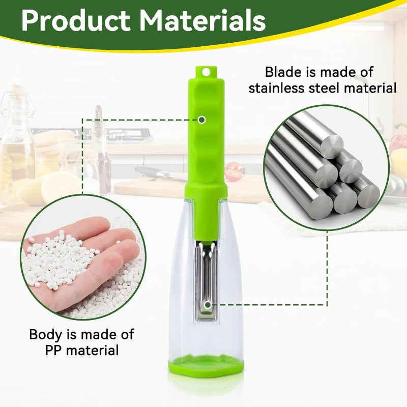 BowLift | Vegetable Peeler with Container