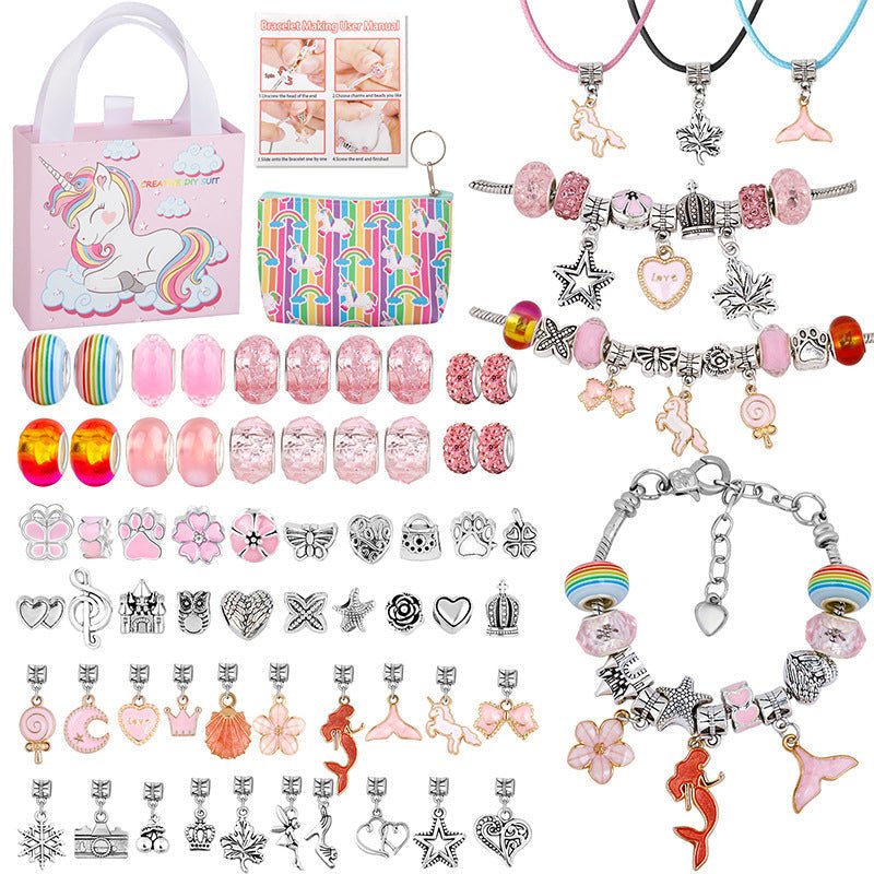 BowLift | CHARMELLA – Sparkly Girls Charm Bracelet Making Kit for Creative Fun