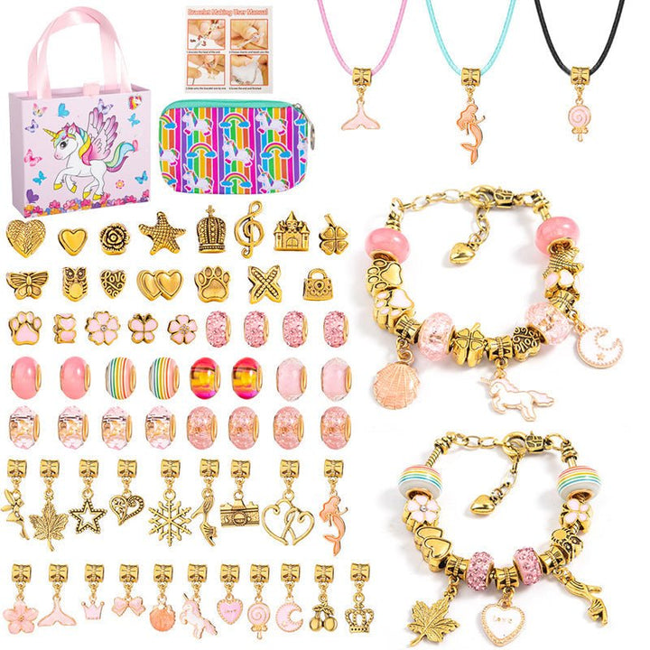 BowLift | CHARMELLA – Sparkly Girls Charm Bracelet Making Kit for Creative Fun