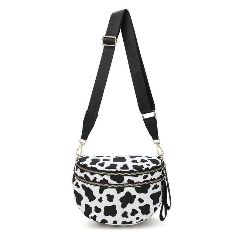 BowLift | LuxeMosaic Iris Crossbody Bag | Stylish checkerboard purse with adjustable strap for everyday essentials