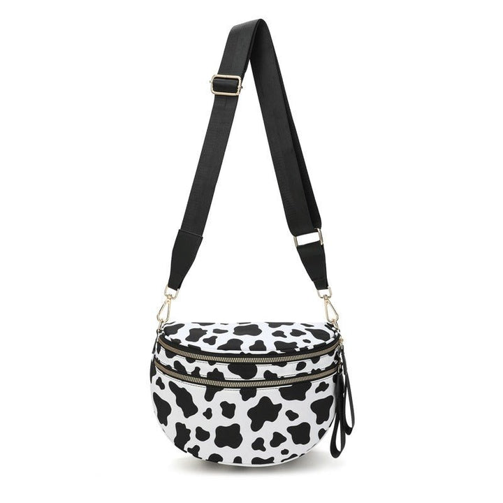 BowLift | LuxeMosaic Iris Crossbody Bag | Stylish checkerboard purse with adjustable strap for everyday essentials
