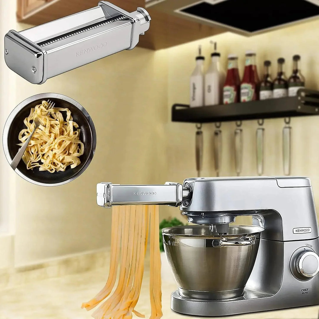 Chef Sheeter Set Spaghetti Cutter and Fettuccine Cutter Accessory | Bowlift