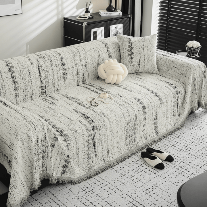 BowLift | CHENILUX – Elegant Chenille Sofa Cover for Protection & Style