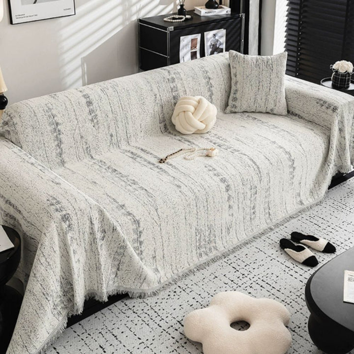 BowLift | CHENILUX – Elegant Chenille Sofa Cover for Protection & Style