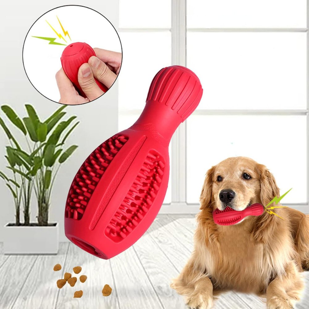 ChewToy • Bowling Ball Shaped Dog Chew Toy - Bowling Ball Shaped Dog Chew Toy - BowLift