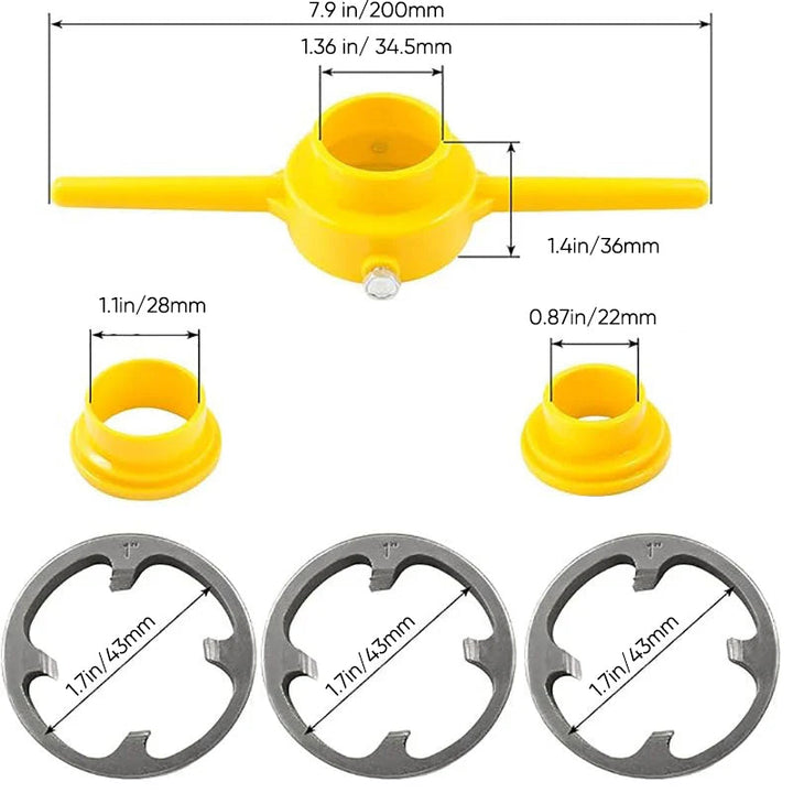 Set of installation strips | Bowlift