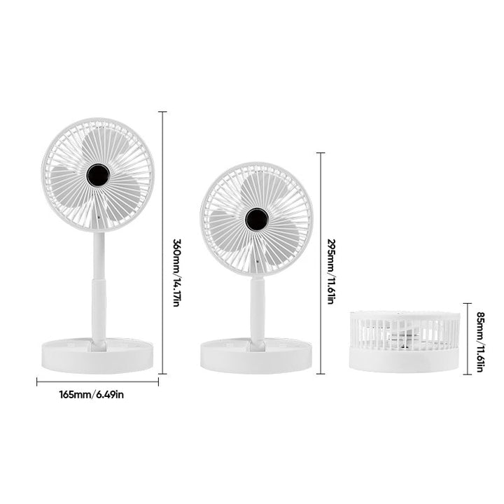PortaBowlifte RechargeaBowlifte Telescopic TaBowlifte Fan with Silent Design and AdjustaBowlifte Height | Bowlift