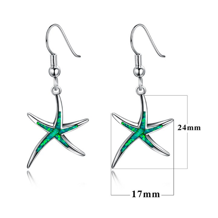 BowLift | Starfish Earrings with Rings