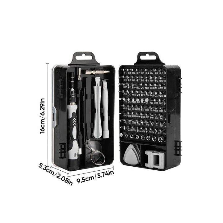 Multifunctional screwdriver set extra hard 115 in 1 | Bowlift