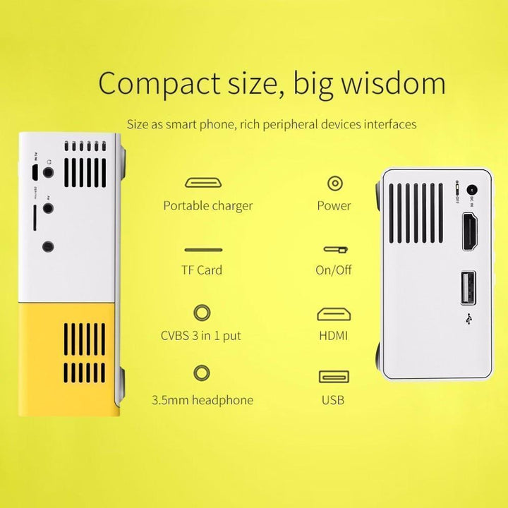 BowLift | 600lm HD Pocket Projector