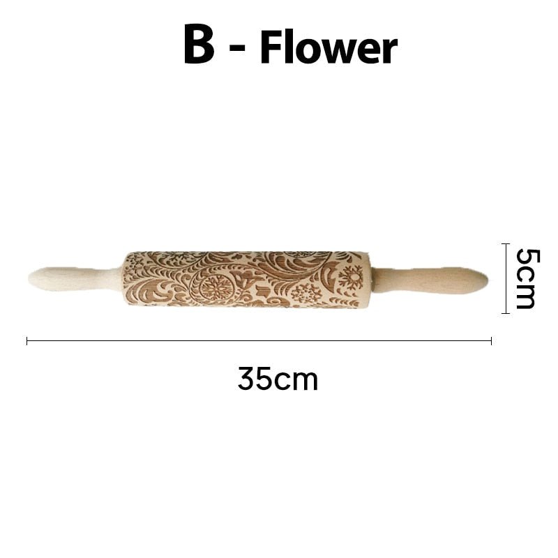 BowLift | Christmas 3D Rolling Pin