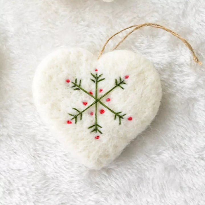 BowLift | Christmas Felt Snowflake Ornament