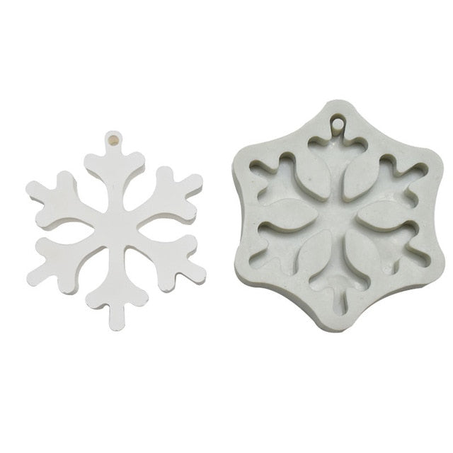 Christmas Theme Silicone Mold Perfect for Holiday Baking and DIY Craft | Bowlift