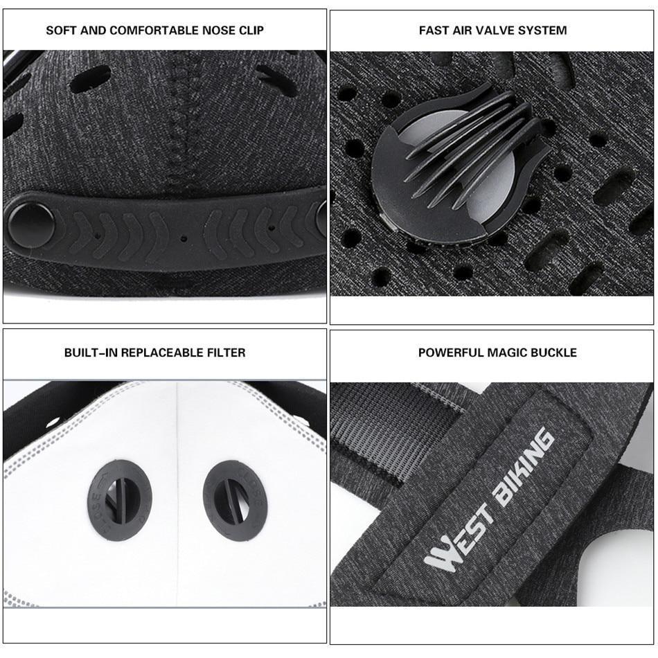 BowLift | Face Mask Breathable Neoprene Anti Pollution