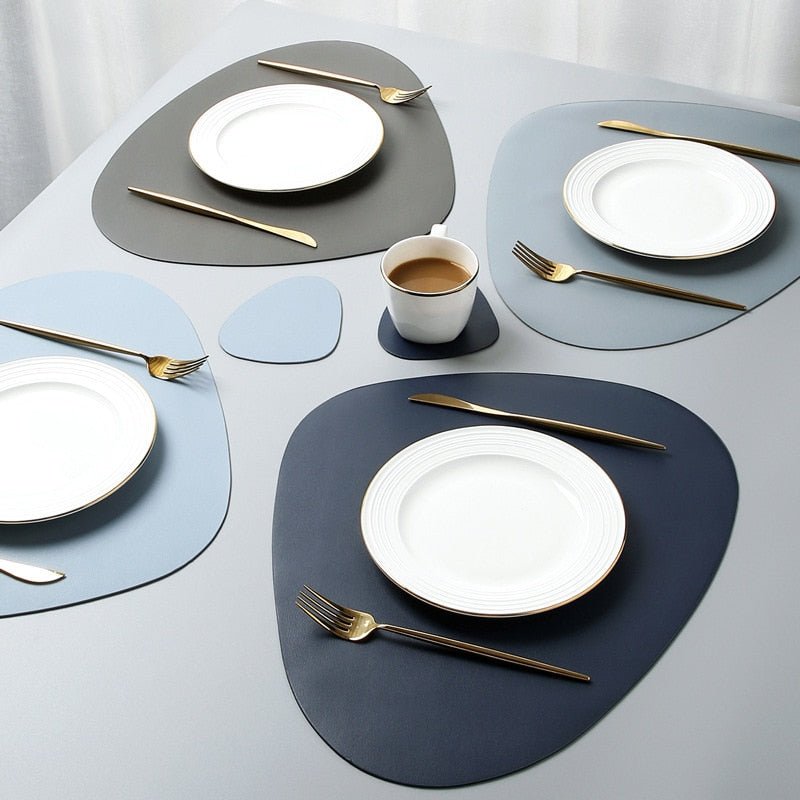 BowLift | Claro – Elegant Heat Resistant Placemat and Coaster Set in Multiple Colors