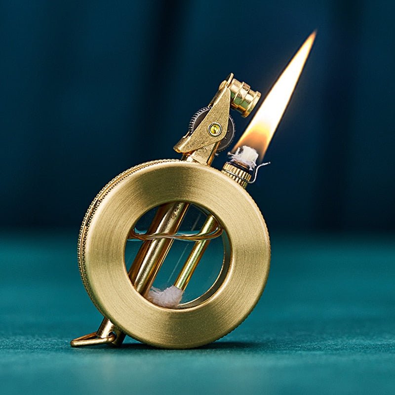 BowLift | CLASSIC TIME – Retro Metal Kerosene Lighter with Vintage Design