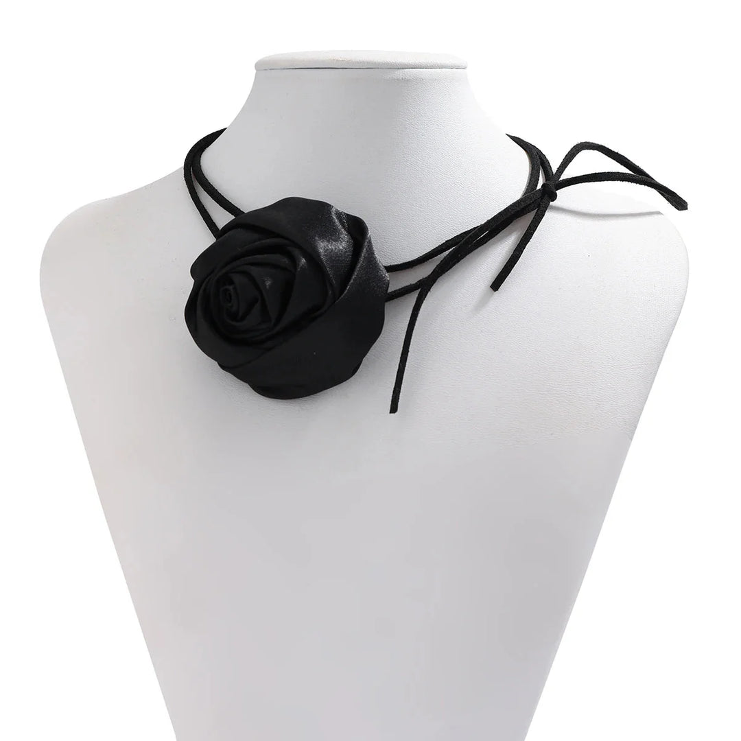 BowLift | Classy Rose Floral Choker Necklace
