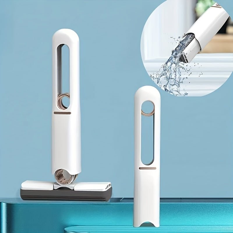 BowLift | CLEANEASY – Portable Self-Squeeze Mini Mop for Quick & Effortless Cleaning