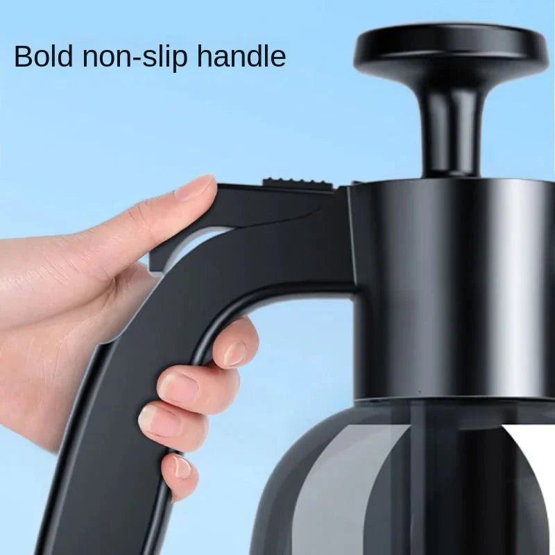 BowLift | CleanPro 2L Foam Sprayer – Hand Pump with Versatile Nozzles for Car Wash, Window Cleaning, and Garden Irrigation