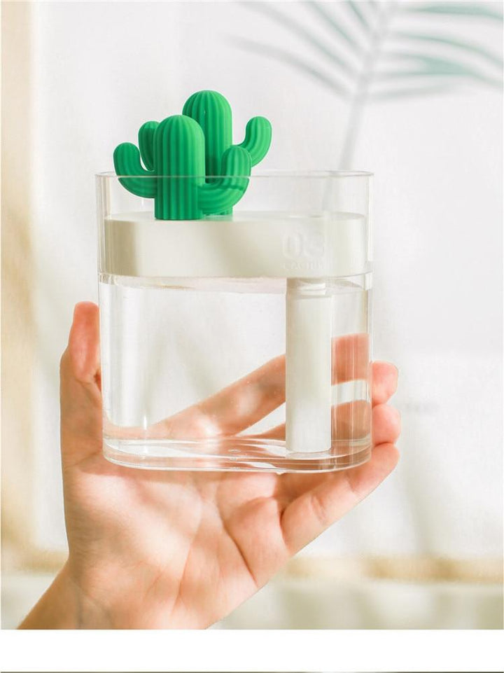 Clear Ultrasonic  Air Humidifier with Romantic Light | Bowlift