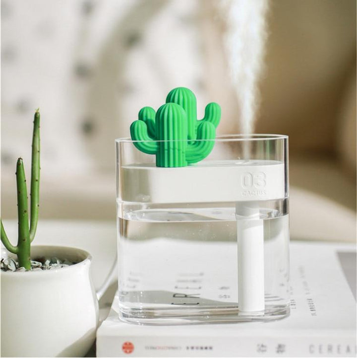 Clear Ultrasonic  Air Humidifier with Romantic Light | Bowlift