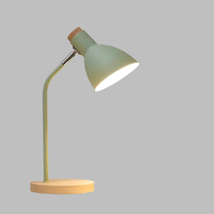 BowLift | Wooden desk lamp – Creative Scandinavian desk lamp made of wood and metal