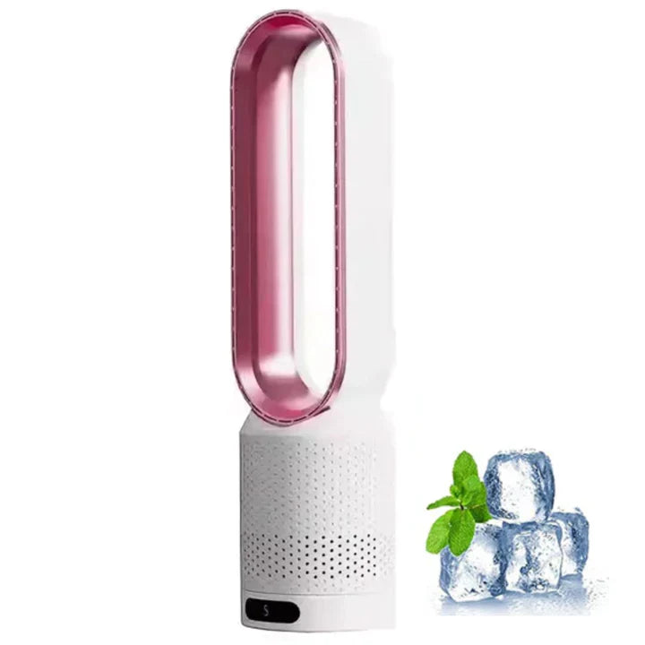 BowLift | Portable Bladeless Fan with Air Purification and Remote Control