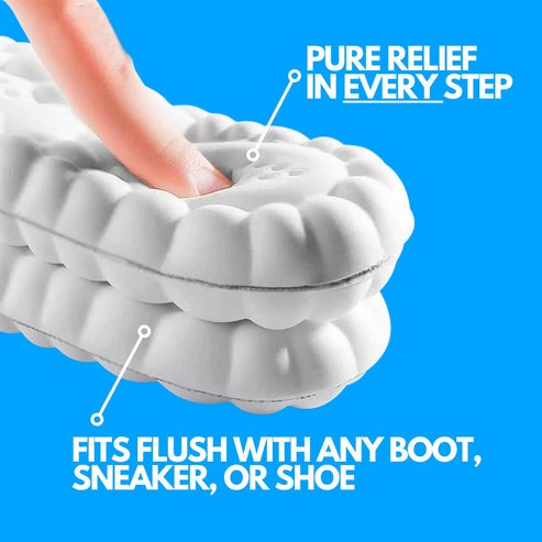 BowLift | Orthopedic Insoles for Flat Feet | Memory Foam Arch Support | Comfort and Pain Relief