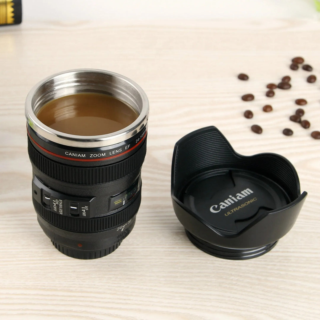 BowLift | Coffee Mug in Camera Lens Design – FocusMug