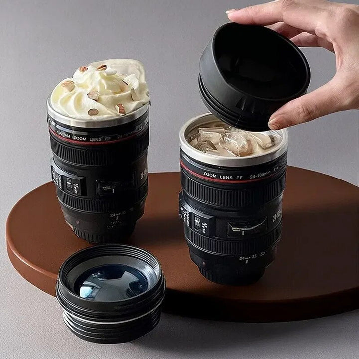 BowLift | Coffee Mug in Camera Lens Design – FocusMug