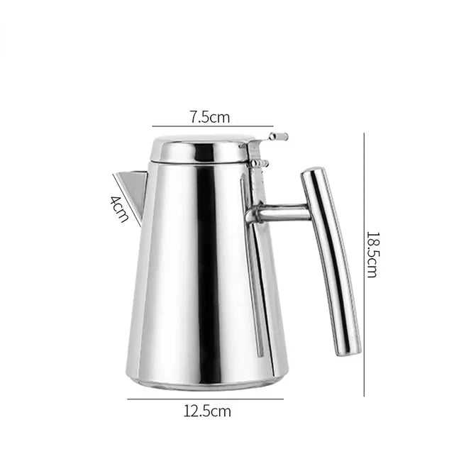 Cold Kettle Tea Set Long Mouth Soup Kettle Stainless Steel Teapot | Bowlift