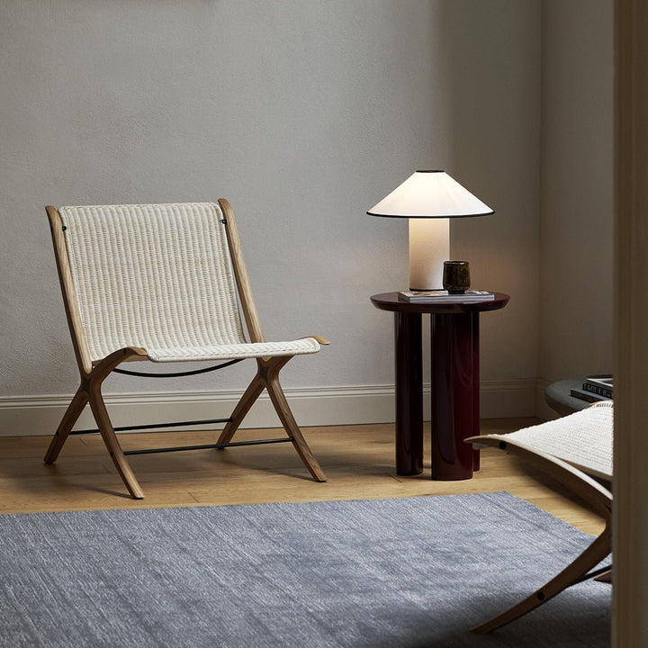 Table Lamp with Fabric Shade – Lunara | Bowlift
