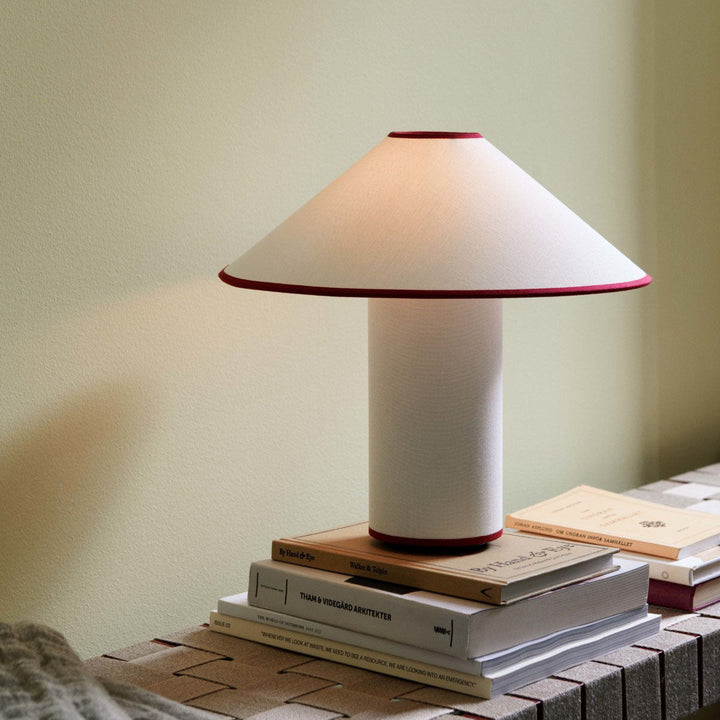 Table Lamp with Fabric Shade – Lunara | Bowlift