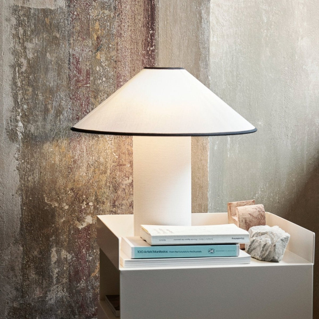 Table Lamp with Fabric Shade – Lunara | Bowlift