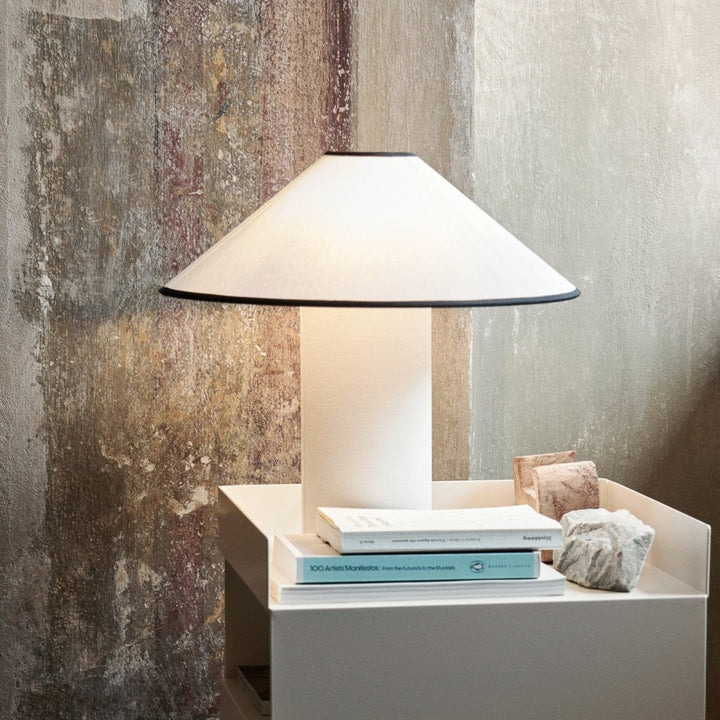 Table Lamp with Fabric Shade – Lunara | Bowlift