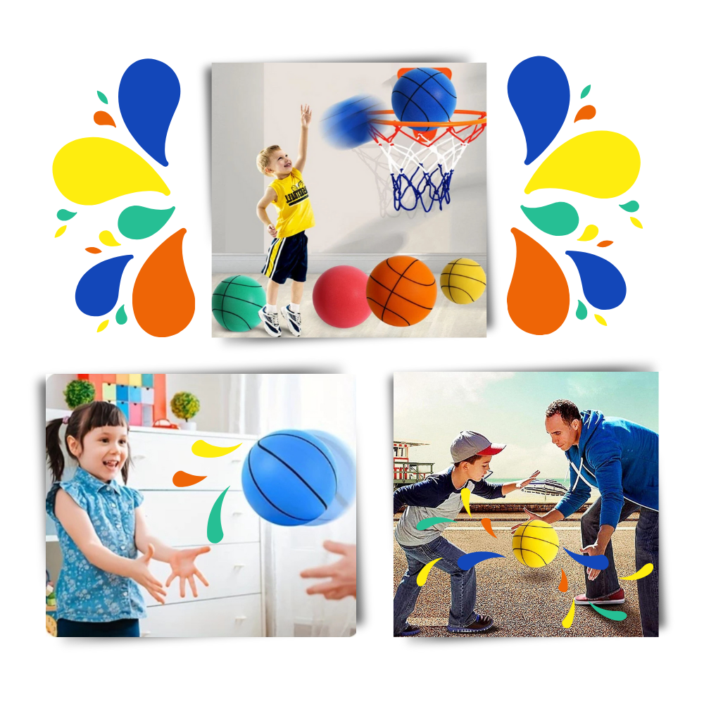 BowLift | Colorful silent basketball for children
