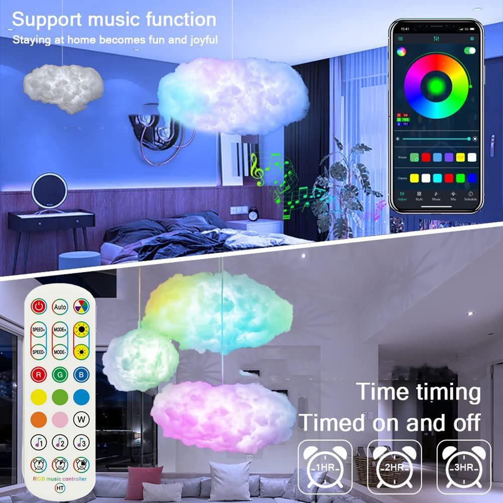 BowLift | Colorful Led Cloud Light