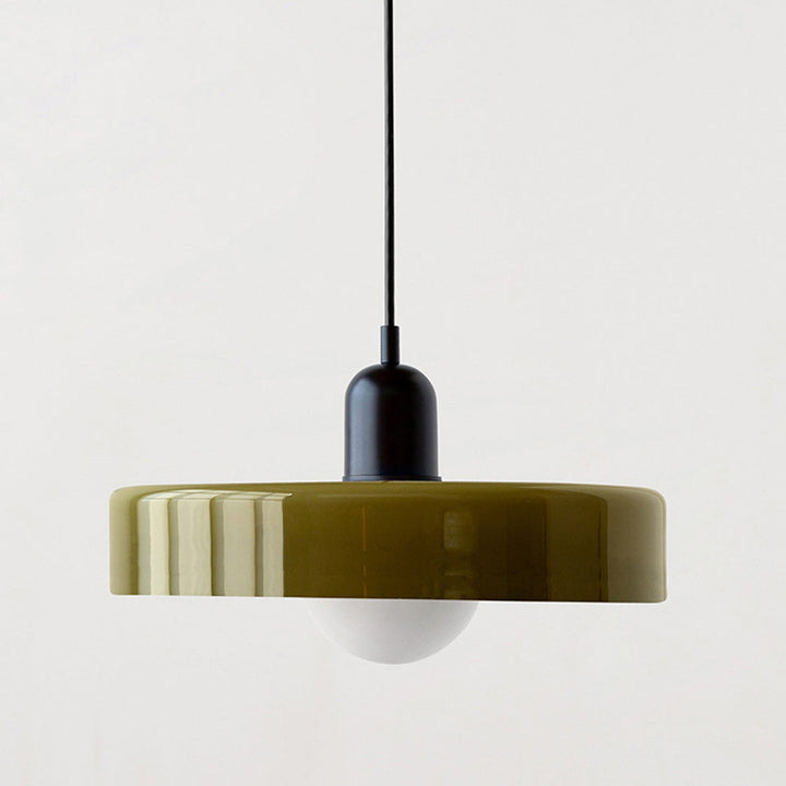 BowLift | Coloured Glass Pendant Light – BauLume