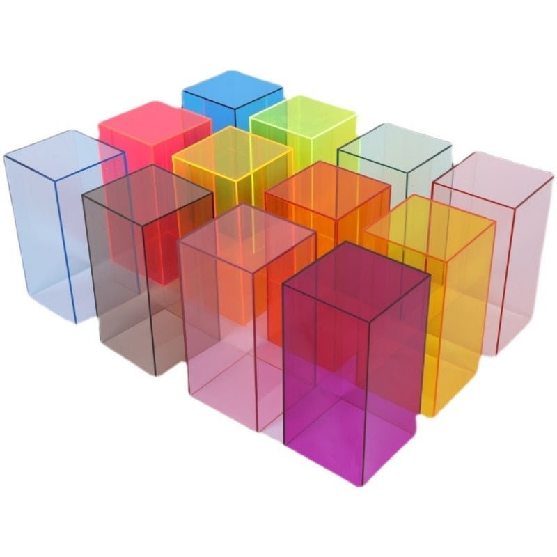 BowLift | Colorful Acrylic Storage Box - Transparent Display Box