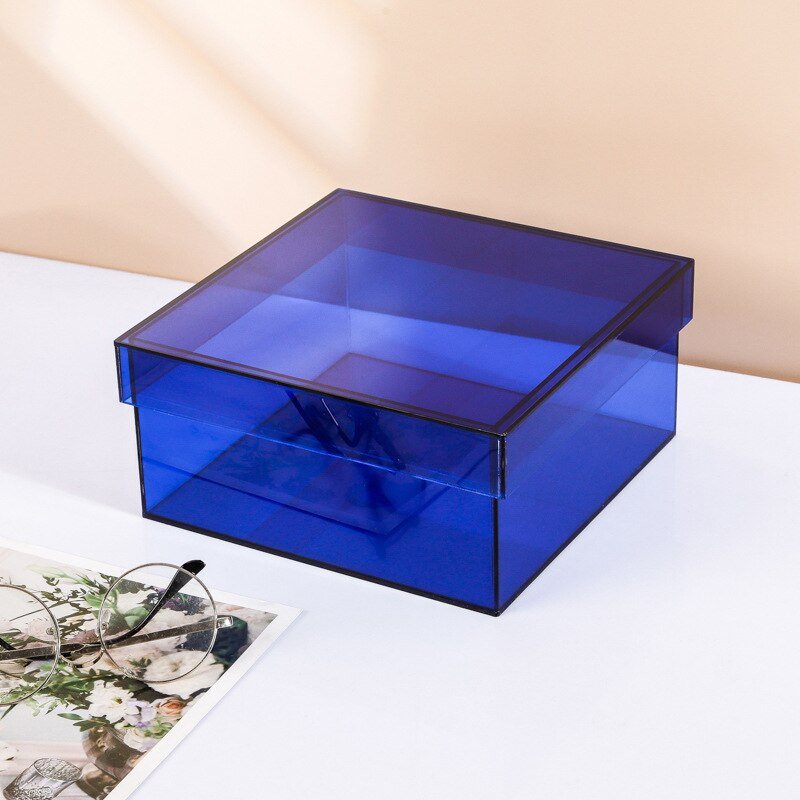 BowLift | Colorful Acrylic Storage Organizer Box With Lid