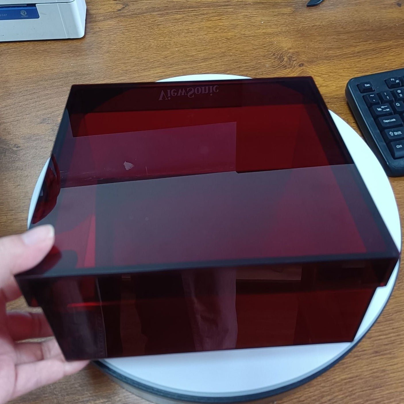 BowLift | Colorful Acrylic Storage Organizer Box With Lid