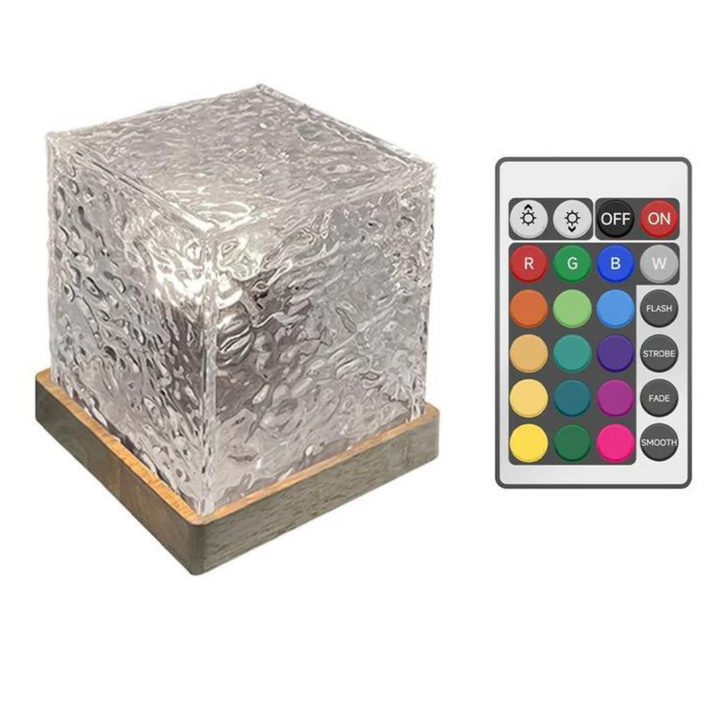 BowLift | Table Lamp with Colour Changing Crystal Base